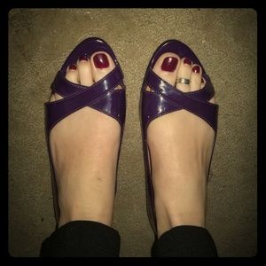 Purlple  shoes